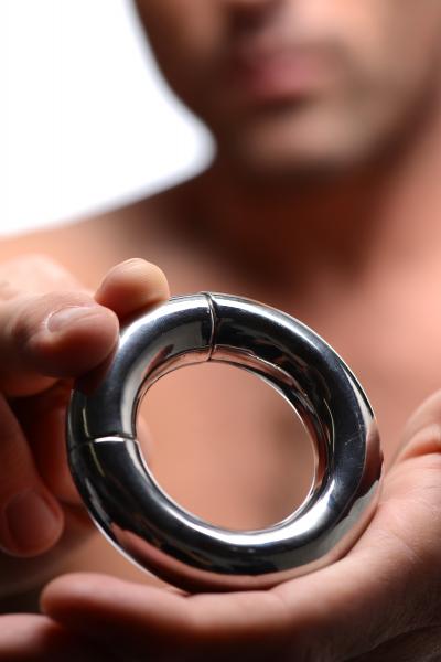 Magnetize Stainless Steel Magnetic Ball Stretcher | SexToy.com