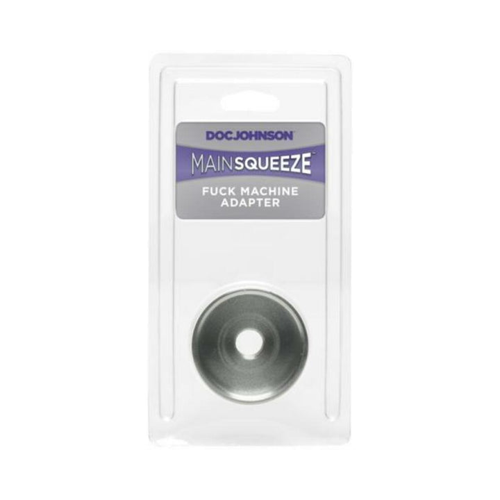 Main Squeeze aluminum adapter for Power Banger machine in clear retail packaging with purple label