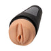 Main Squeeze Adira Allure Ultraskyn stroker with realistic texture and black hard case for discreet use and storage.