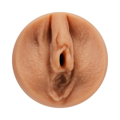 Vanilla-colored Ultraskyn stroker modeled after Julia Ann with detailed textured opening.