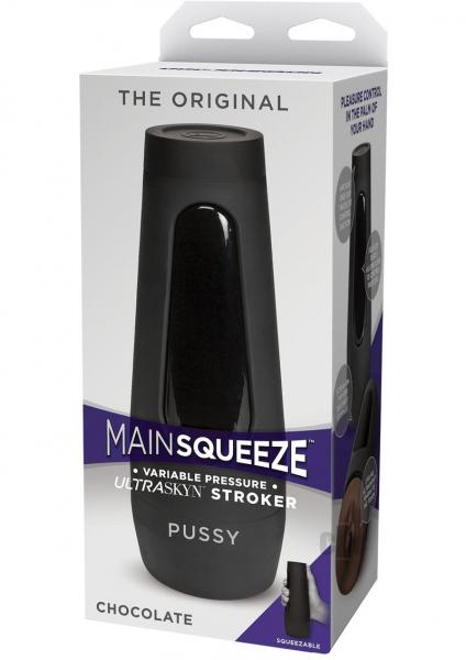 Main Squeeze Original Pussy Chocolate Stroker | SexToy.com