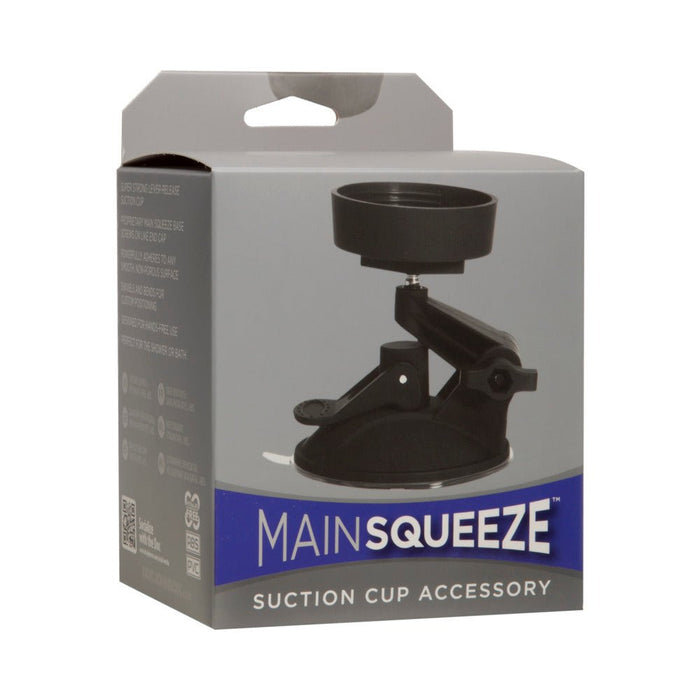 Main Squeeze Suction Cup Accessory Black - SexToy.com