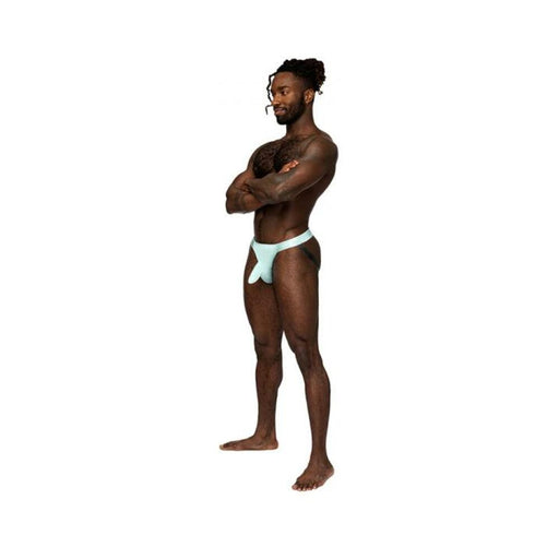 Male Power Easy Breezy Jock Sleeve Aqua S/m | SexToy.com