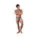 Male Power Infinite Comfort Amplifying Strappy Thong Periwinkle S/m - SexToy.com