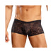 Male Power Stretch Lace Mini Shorts Black Medium | SexToy.com