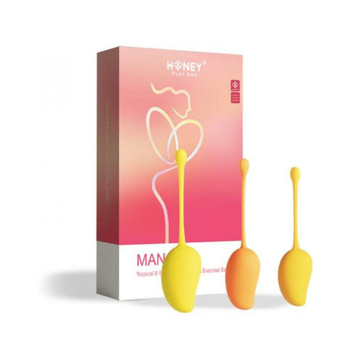 Mango Tropical Weighted Kegel Ball 6-piece Exercise Set Assorted Color - SexToy.com