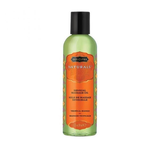 Massage Oil Natural Tropical Mango 2fl Oz | SexToy.com