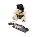 Master Series Hooded Teddy Bear Keychain - SexToy.com