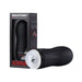 Maxtasy Stroke Master Standard male stroking device in black with clear textured sleeve and packaging box.