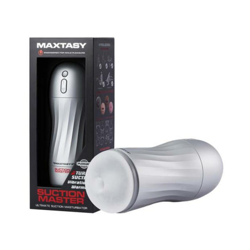 Maxtasy Suction Master Standard With Remote Clear Plus - SexToy.com