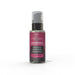 Bottle of Me and You luxury massage oil in Berry Flirty scent with pump dispenser and dark pink label