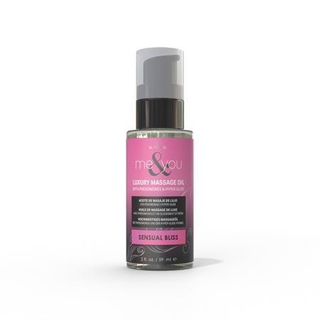 Me and You Massage Oil Sensual Bliss 2oz - SexToy.com