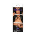 Packaging of Merci Bind&tie 6mm natural hemp bondage rope with image of model wearing black outfit and rope tied around torso.