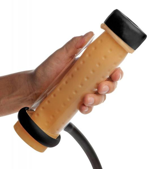 Milker Cylinder With Textured Sleeve | SexToy.com