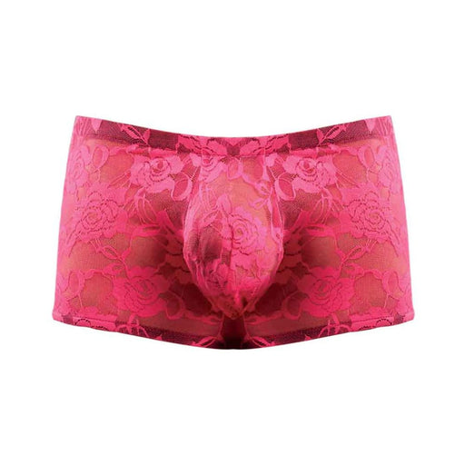 Mini Short Neon Lace Hot Pink Medium | SexToy.com