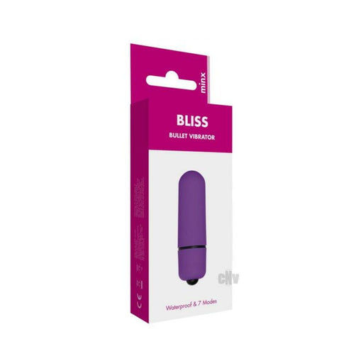 Minx Bliss 7 Mode Mini Bullet Vibe Pur - SexToy.com