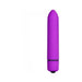 Compact purple bullet vibrator with a smooth, pointed tip and single button control.