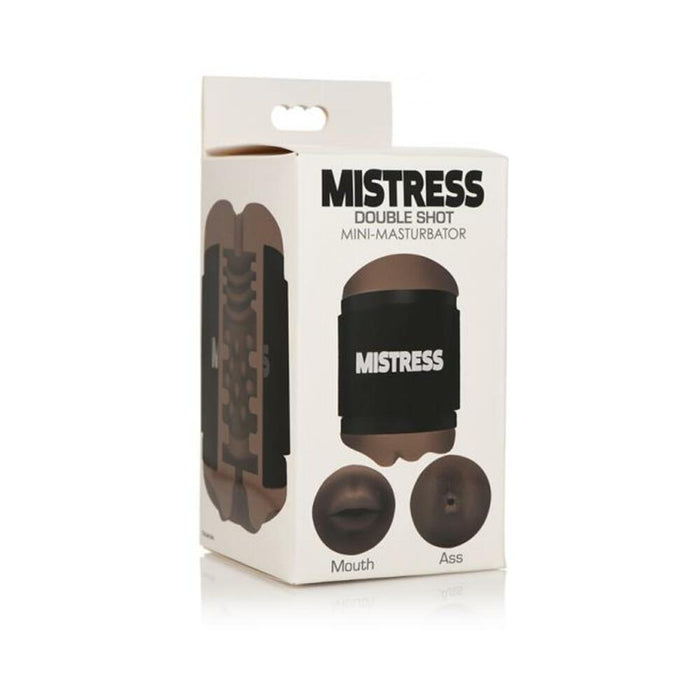 Mistress Mini Double Stroker Ass & Mouth Dark | SexToy.com