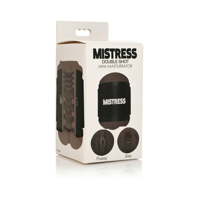 Mistress Mini Double Stroker Pussy & Ass Dark - SexToy.com