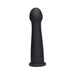 Black smooth silicone wand attachment with rounded tip and flared base for MOD LOVE Deluxe Thruster Kit.