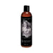Bottle of Mojo water-based anal relaxing glide with black label and smoky design, 4 oz size