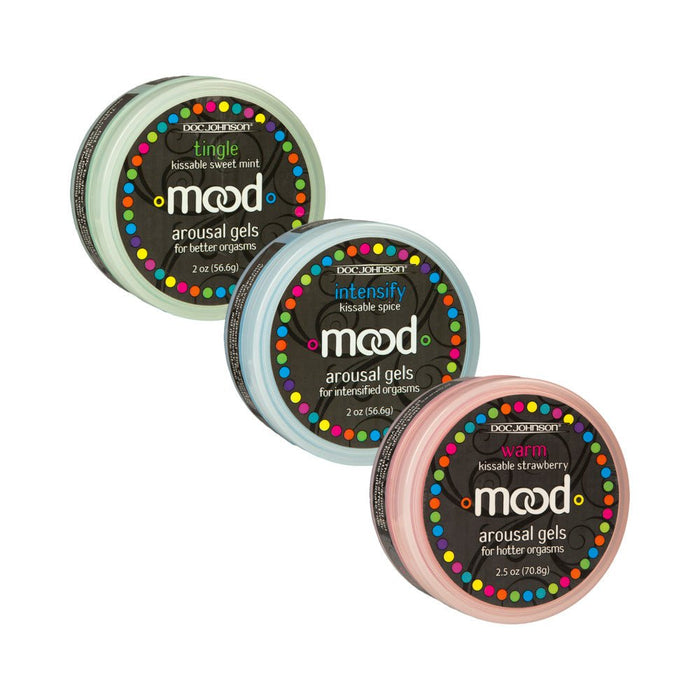 Mood Arousal Gels 3 Pack Tingle, Warm, And Intensify - SexToy.com