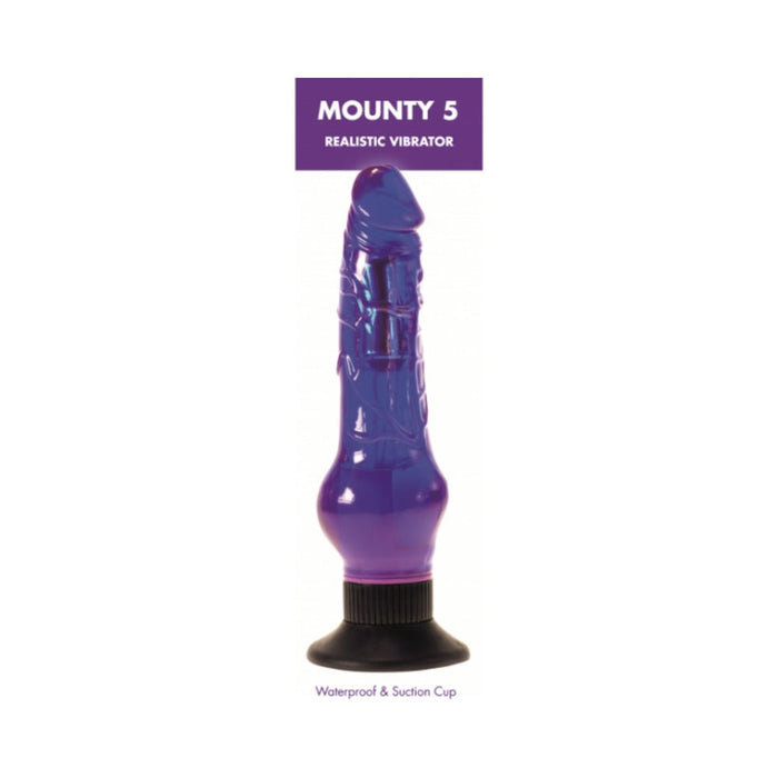 Mounty 5 Realistic Vibrator Purple Kinx - SexToy.com