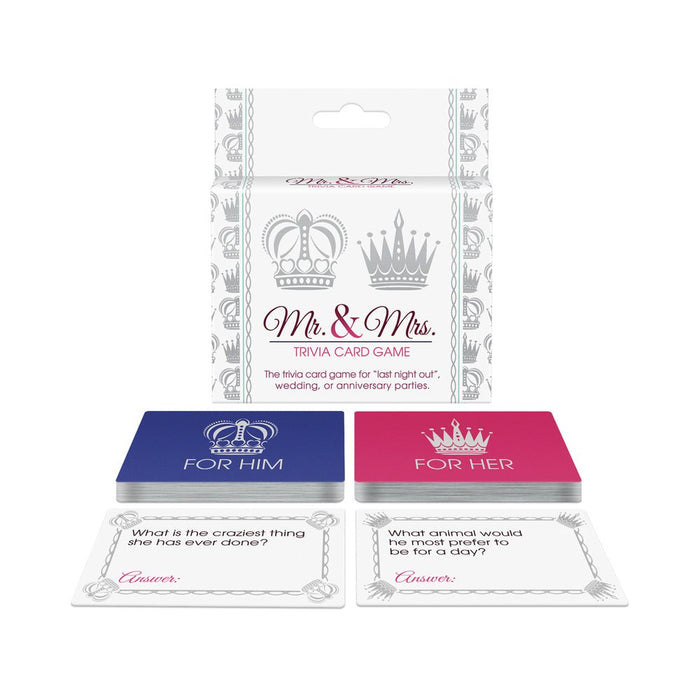 Mr. and Mrs. Trivia Card Game | SexToy.com