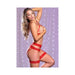 Ms Risque Business Bra & Panty Red S/m | SexToy.com