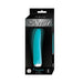 Blue finger-shaped vibrator with power button, displayed in black packaging labeled My Secret Finger with 10 functions.