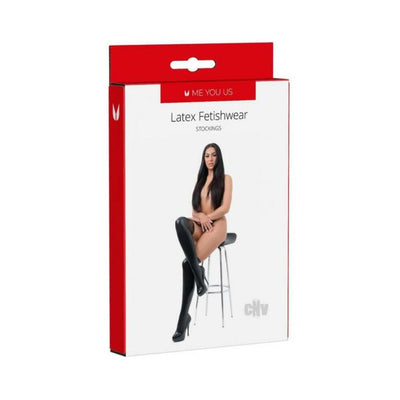 Myu Latex Stockings Sm Black - SexToy.com