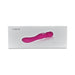 Packaging box of Nalone Jane Double End Wand in vibrant pink with ergonomic design and textured head.