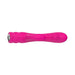 Pink Nalone Pure X2 dual-action silicone personal vibrator with curved design and textured handle.