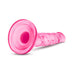 Pink mini dildo with suction cup base, 5 inches long, realistic texture and compact design for beginners.