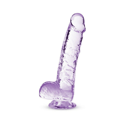 Naturally Yours Crystalline Dildo 6 In. Amethyst - SexToy.com