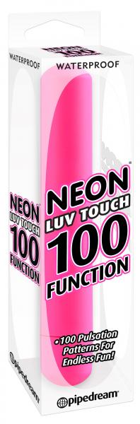 Neon 100 Function Pink Vibrator | SexToy.com