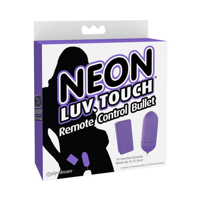 Neon Luv Touch Remote Control Bullet Vibrator Neon Luv Touch Remote Control Bullet Vibrator