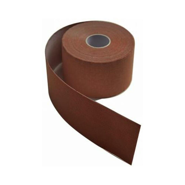 Roll of dark brown Neva Nude Boob Tape designed for discreet lift and support under clothing.