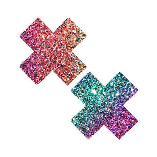 Neva Nude Pasty X Factor Glitter Multicolor | SexToy.com