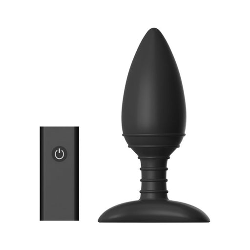 Nexus Ace Remote Control Large Butt Plug Black | SexToy.com