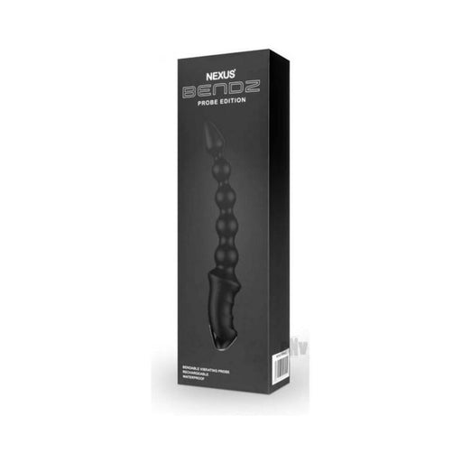 Nexus Bendz Prostate Edition Bendable Vibrating Prostate Massager With Remote Black - SexToy.com