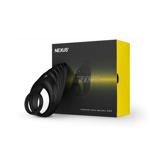Nexus Enhance Cock & Ball Ring - Black - SexToy.com