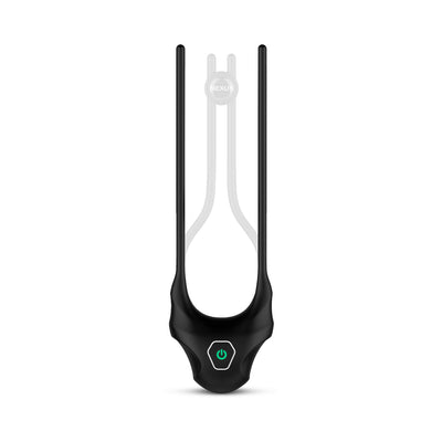 Nexus Forge Adjustable Vibrating Cock Ring Black - SexToy.com