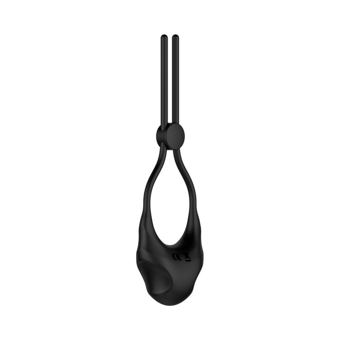 Nexus Forge Adjustable Vibrating Cock Ring Black - SexToy.com