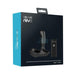 Packaging box of Nexus Revo Air rotating prostate massager with suction technology and remote control in black.