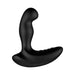 Black silicone Nexus Ride prostate massager with curved shaft and textured base for targeted stimulation.