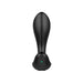 Nexus Tornado Rechargeable Remote-controlled Rotating & Vibrating Textured Silicone Anal Plug Black - SexToy.com