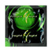 Single Night Light glow-in-the-dark condom in black and green foil packaging with logo text.