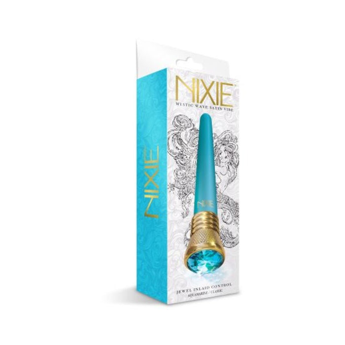 Nixie Mystic Wave Satin Classic Vibe - Aquamarine | SexToy.com