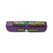 Purple travel case for the 5-inch Now And Again classic massager with bold yellow and blue text.